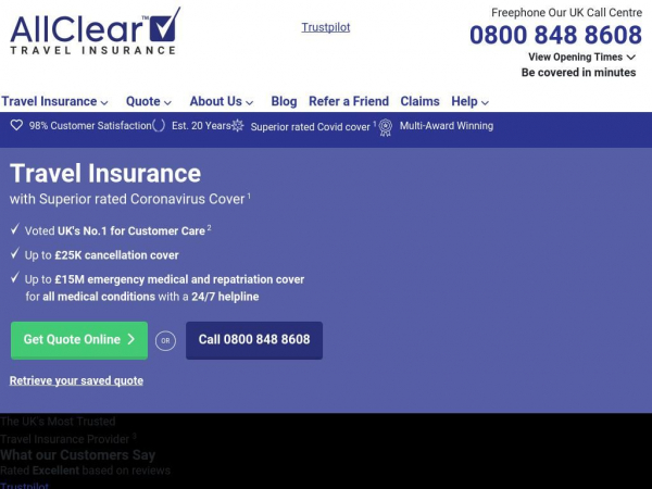 allcleartravel.co.uk