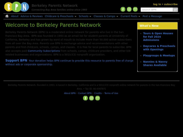 berkeleyparentsnetwork.org