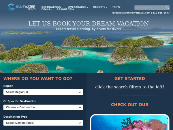 bluewaterdivetravel.com