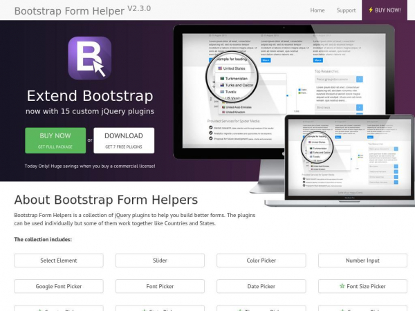 bootstrapformhelpers.com