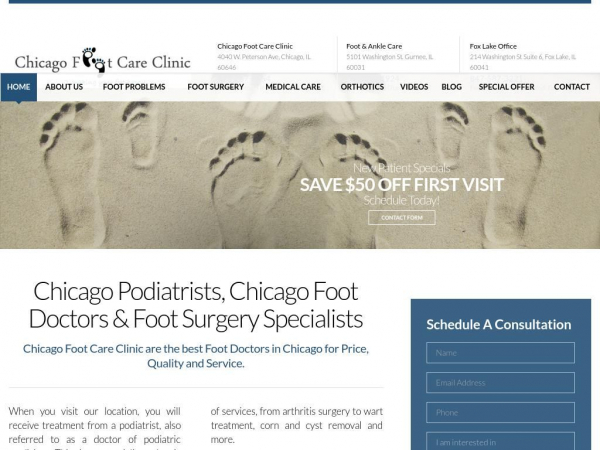 chicagofootcareclinic.com