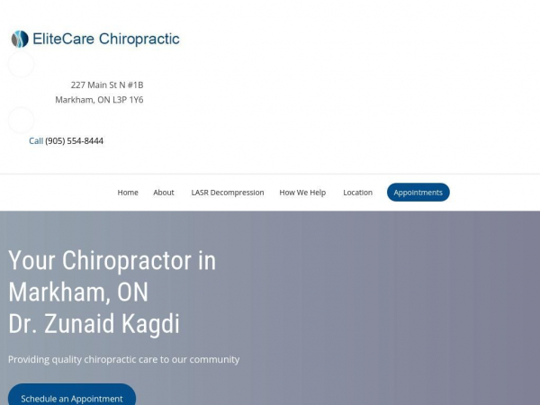 chiropractormarkham.com