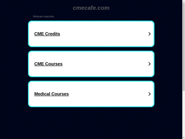 cmecafe.com