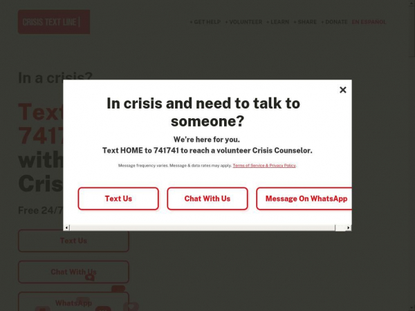 crisistextline.org