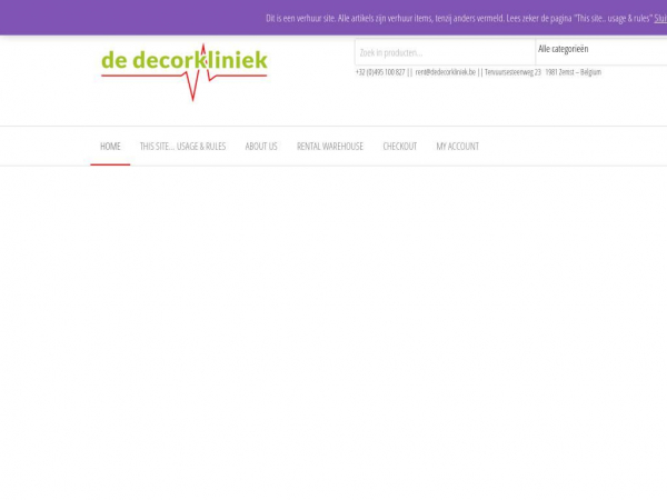 dedecorkliniek.mijnonlineshop.be