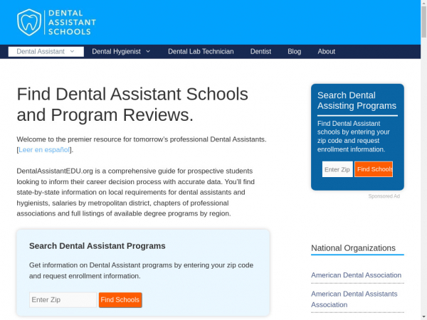 dentalassistantedu.org