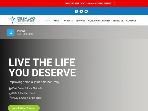 desalvochiropractic.com