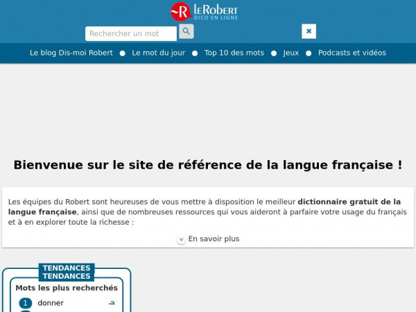 dictionnaire.lerobert.com