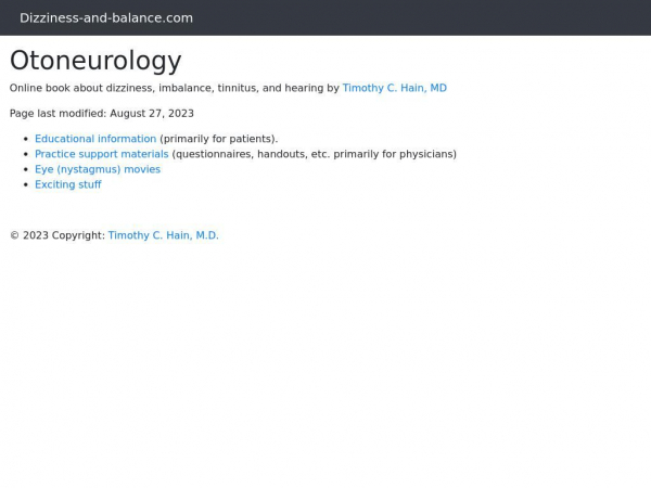 dizziness-and-balance.com