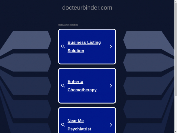 docteurbinder.com