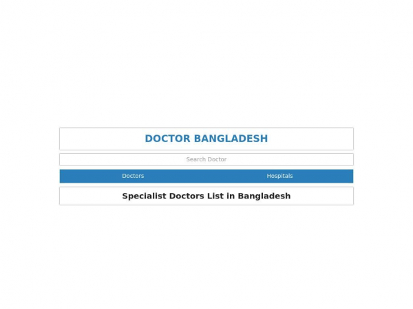 doctorbangladesh.com