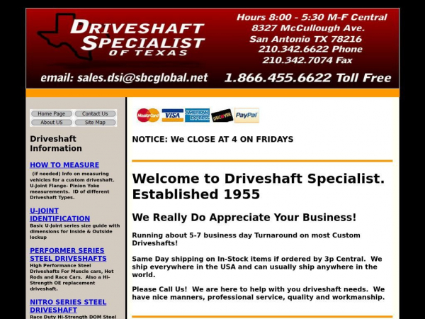 driveshaftspecialist.com