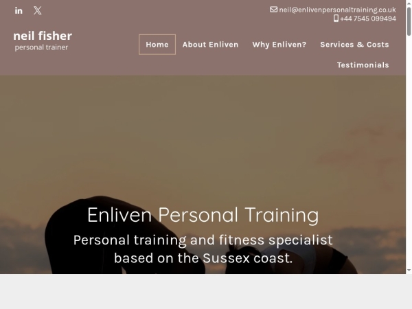 enlivenpersonaltraining.co.uk