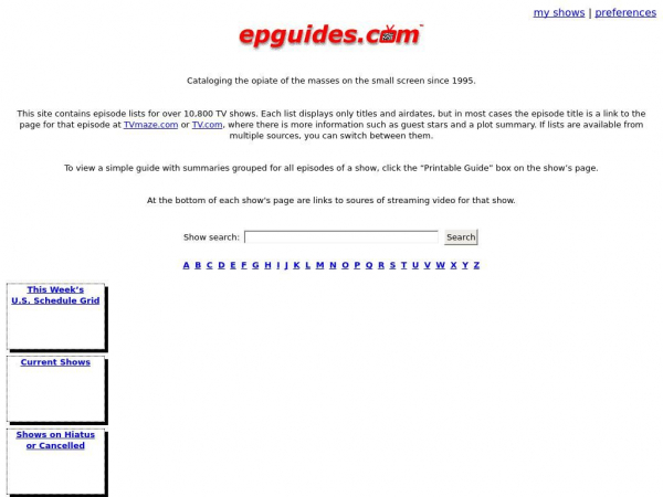 epguides.com