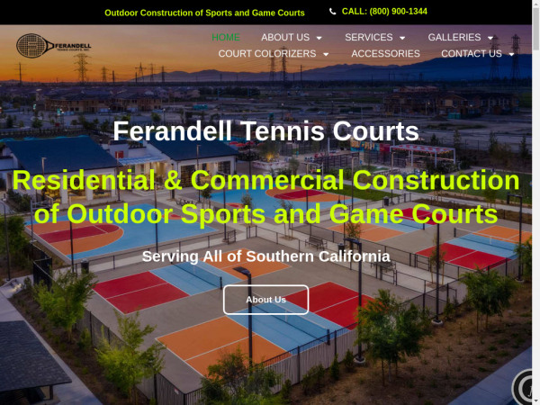 ferandelltenniscourts.com