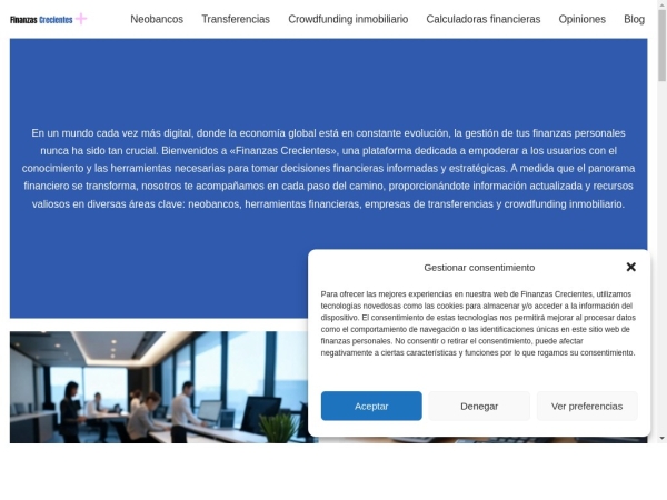 finanzascrecientes.com