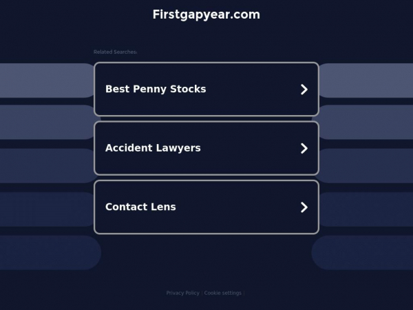 firstgapyear.com
