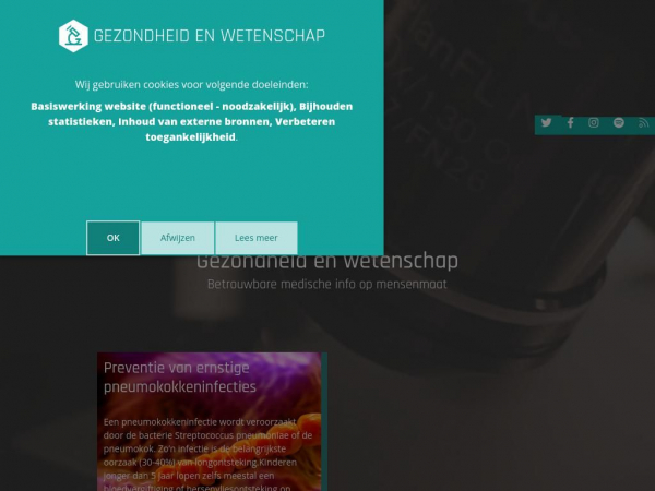 gezondheidenwetenschap.be