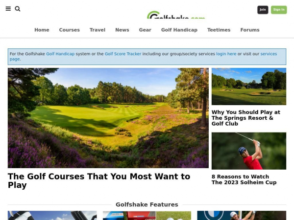 golfshake.com