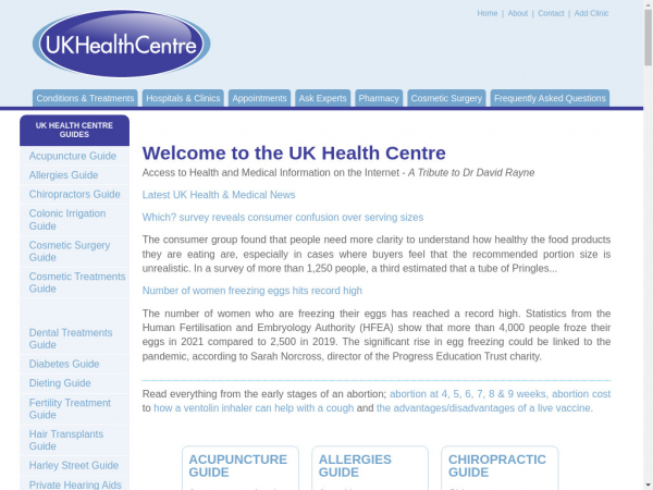 healthcentre.org.uk