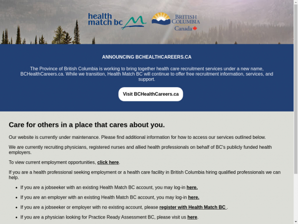 healthmatchbc.org