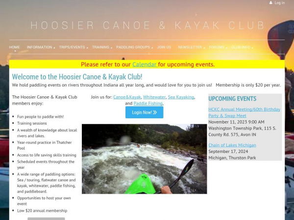 hoosiercanoeclub.org