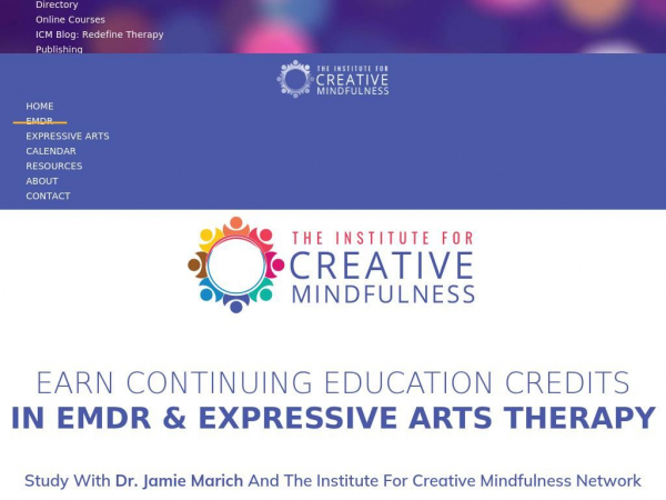 instituteforcreativemindfulness.com