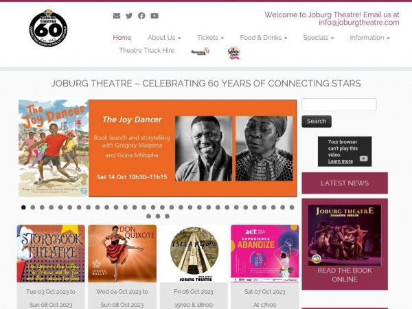 joburgtheatre.com