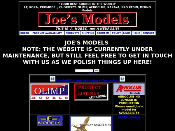 joesmodels.com