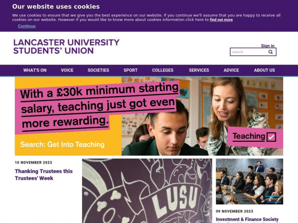 lancastersu.co.uk