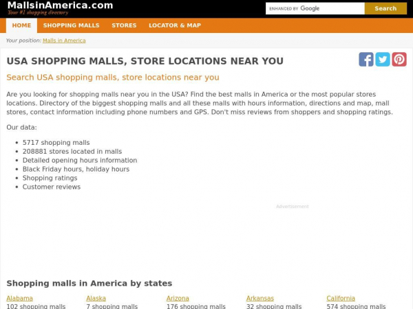 mallsinamerica.com