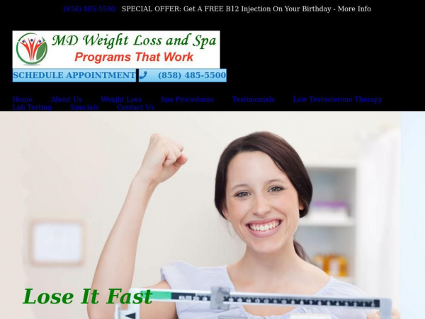 mdweightlossandspa.com