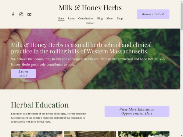 milkandhoneyherbs.com