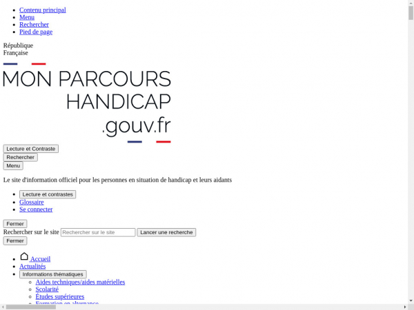 monparcourshandicap.gouv.fr