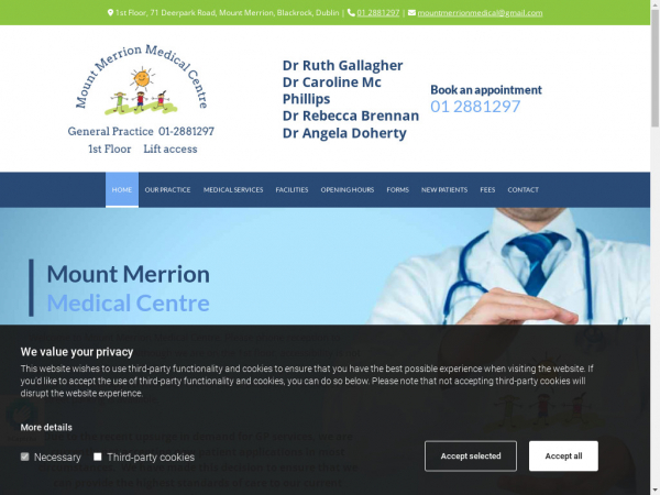 mountmerrionmedical.com