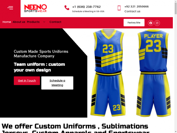 neenosportswear.com