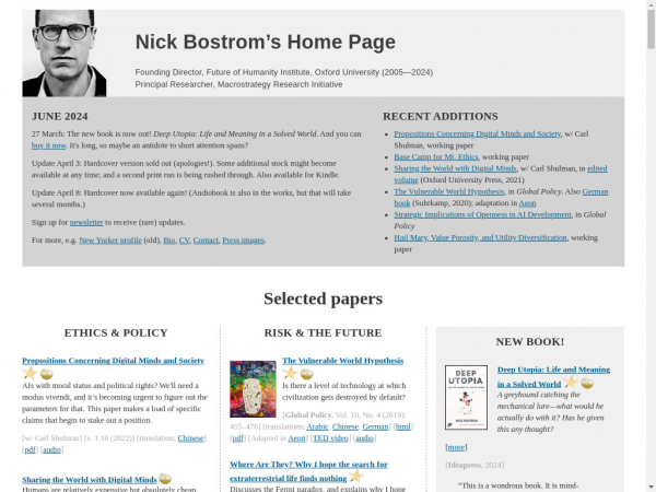 nickbostrom.com