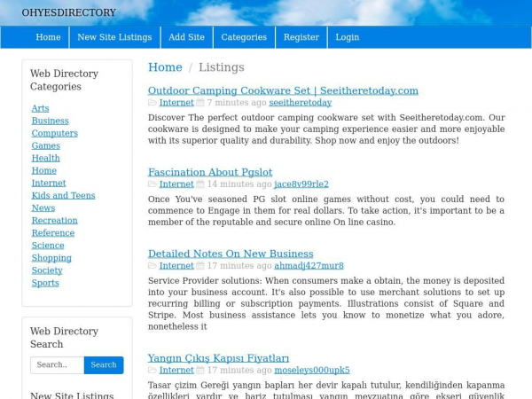 ohyesdirectory.com