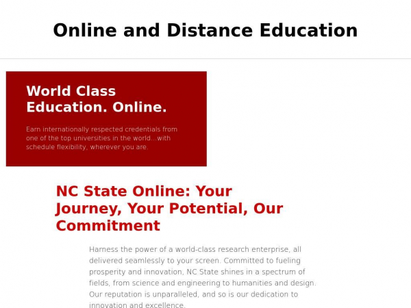 online-distance.ncsu.edu