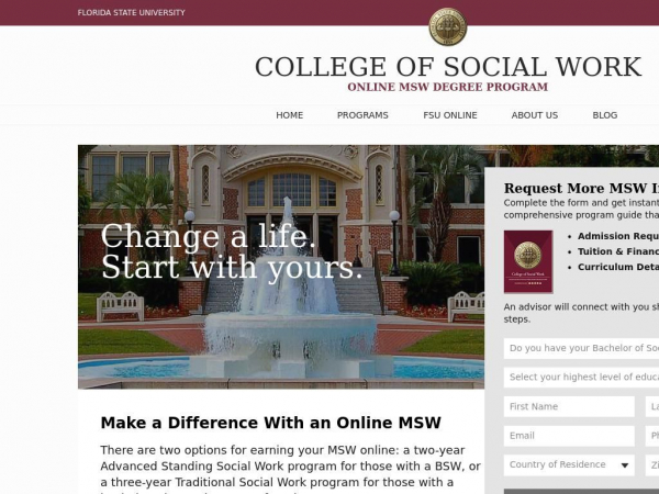 onlinemsw.fsu.edu