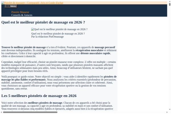 pistomassage.fr