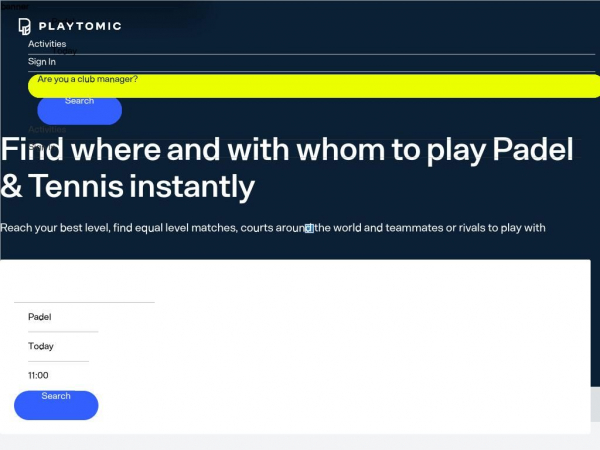 playtomic.io