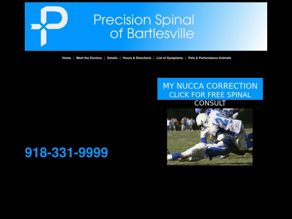 precisionspinalofbartlesville.com