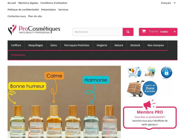 procosmetiques.be