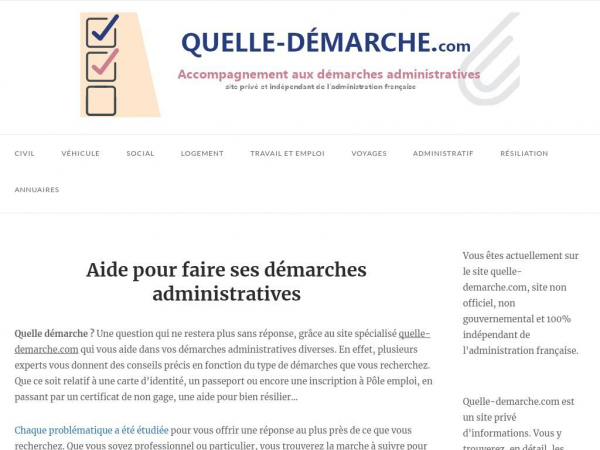 quelle-demarche.com