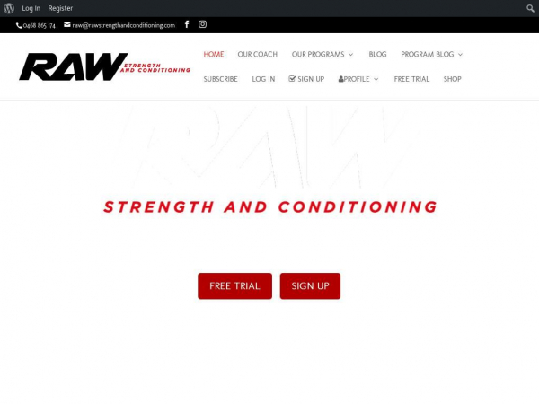 rawstrengthandconditioning.com