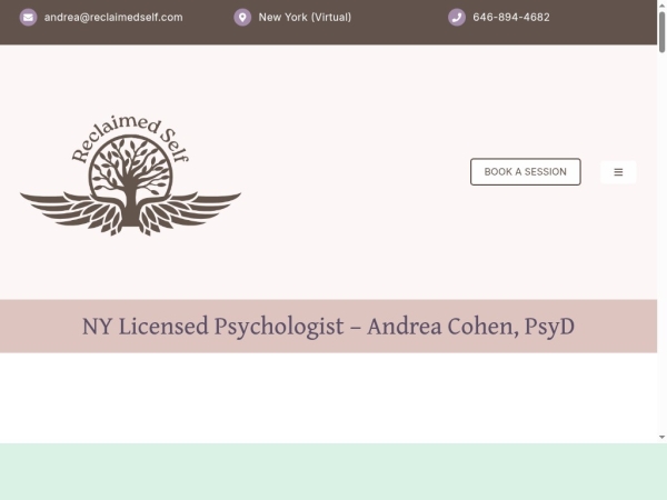 reclaimedselftherapy.com