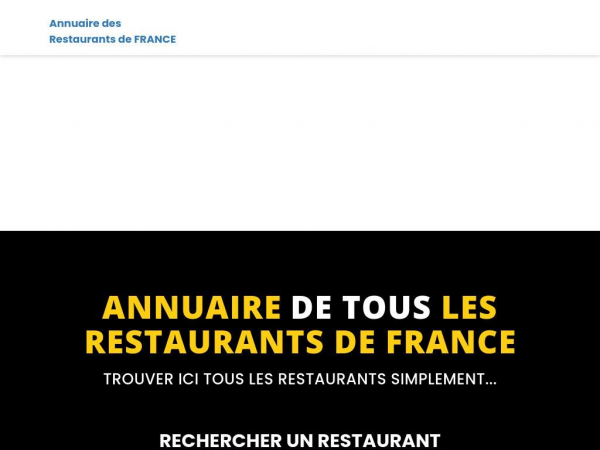 restaurants-de-france.fr