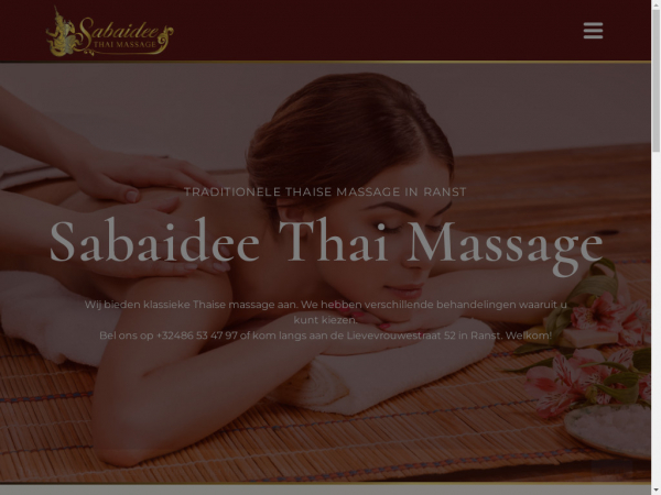 sabaideethaimassage.be