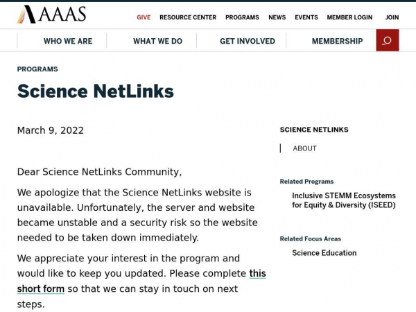 sciencenetlinks.com